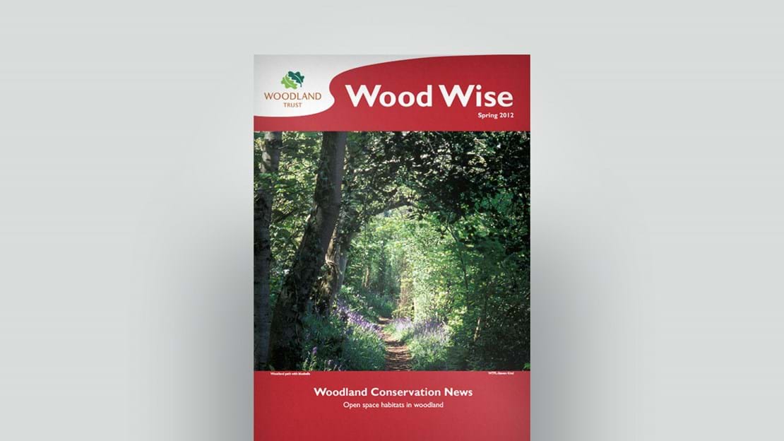 Cover of Wood Wise Spring 2012 - open space habitats