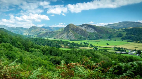 Mountain near Coed Ysgubor Wen