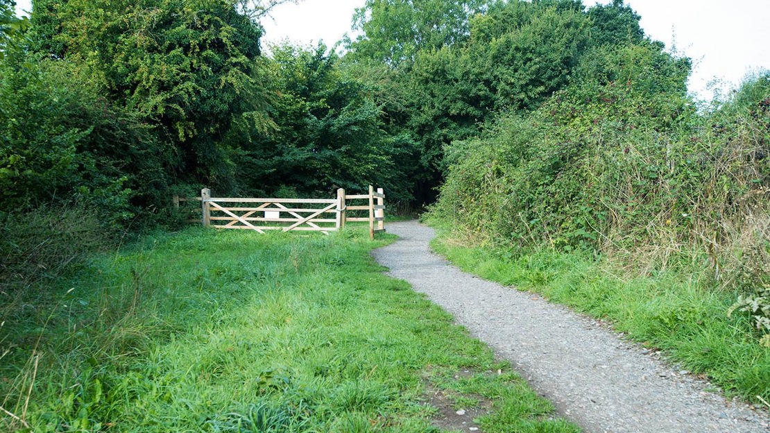 Path leading to gates, Purton