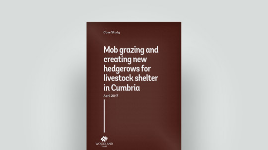 Grazing and hedgerow for livestock case study, April 2017