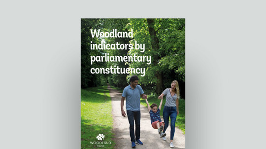 Woodland indicators by parliamentary constituency cover