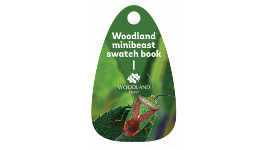 Woodland Minibeast swatch book