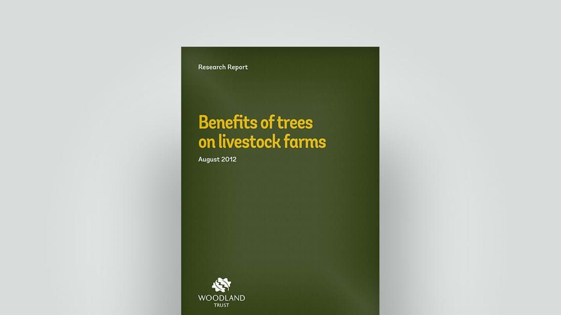 Benefits of trees on livestock farms report, August 2012