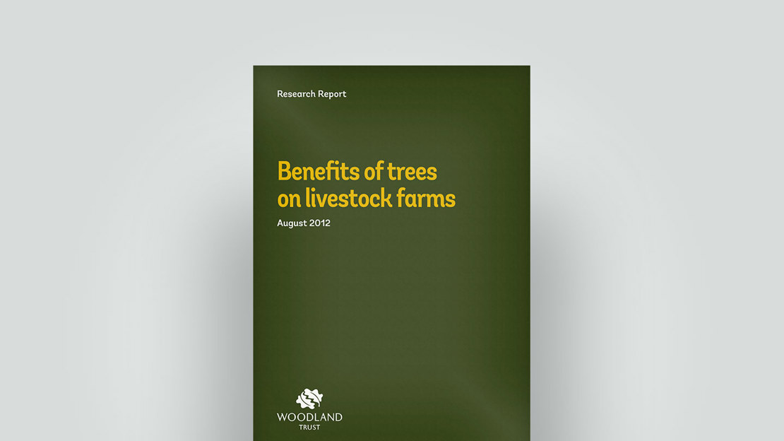 Benefits of trees on livestock farms report, August 2012 Benefits of trees on livestock farms report, August 2012