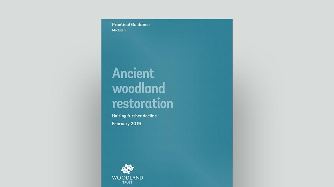 Ancient woodland restoration module 3 cover February 2019