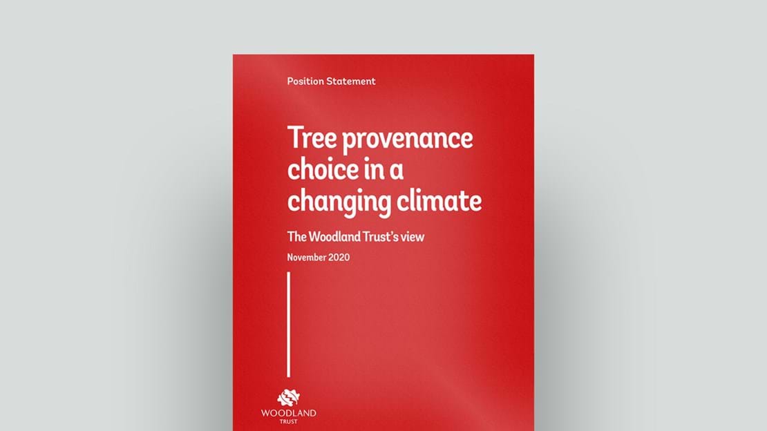 Tree Provenance Position Statement front cover 