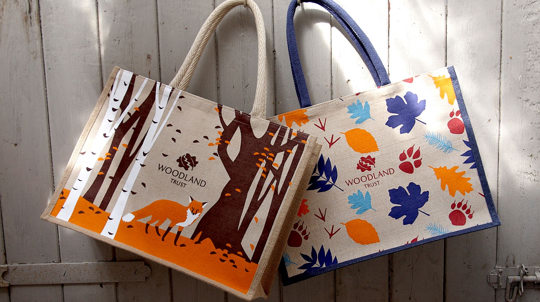 Woodland Trust branded bags for life