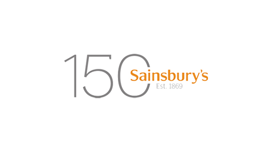 Sainsbury's 150th anniversary logo