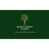 Queen's Green Canopy logo Queen's Green Canopy logo