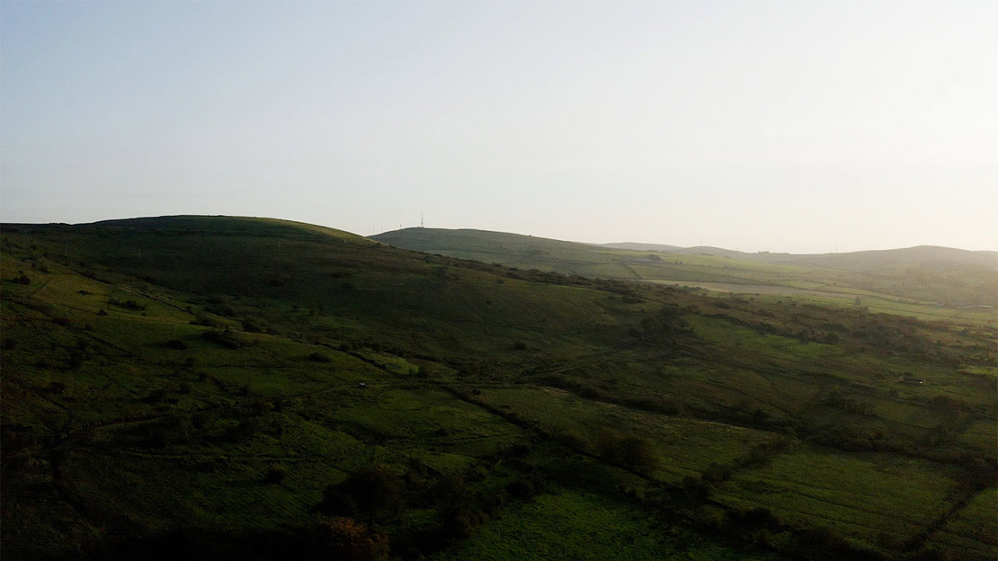 Hilly landscape