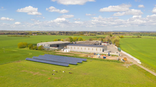 Robert Moore Farm and Solar panels