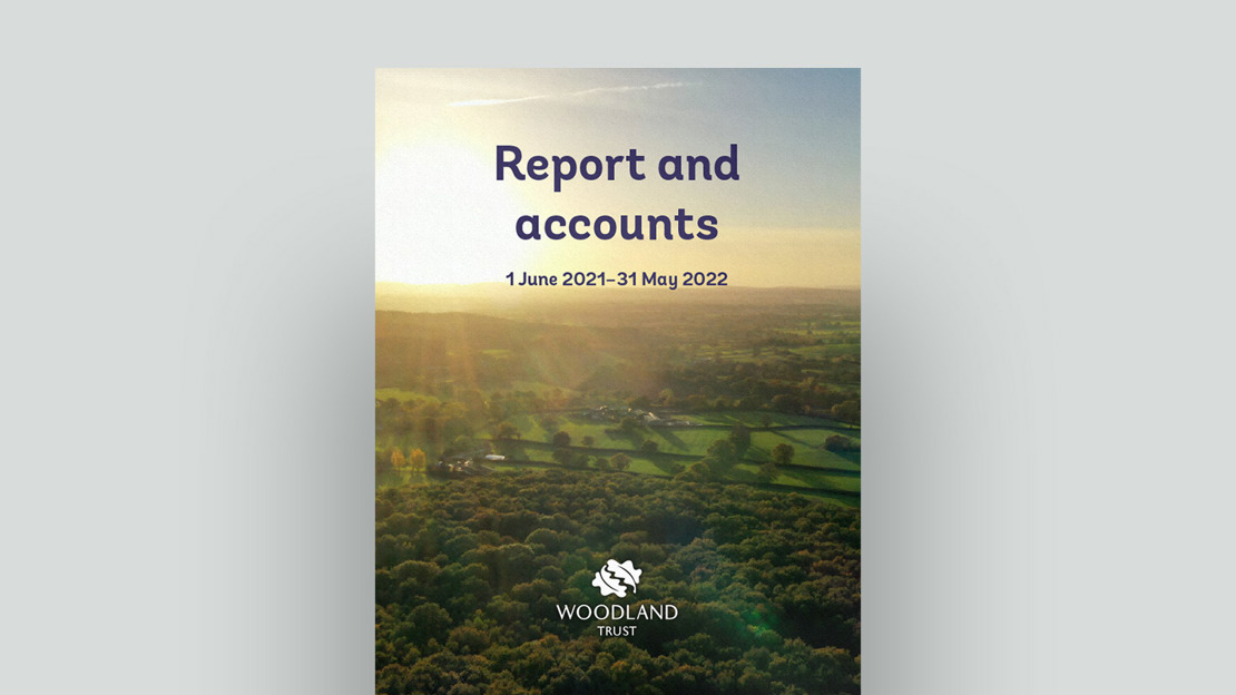 Report and accounts 2021-2022 document cover Report and accounts 2021-2022 document cover