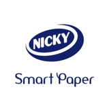 Nicky smart paper logo Nicky smart paper logo