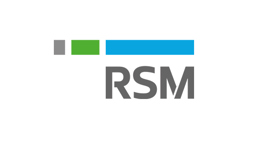 Black lettering of the RSM UK Foundation logo