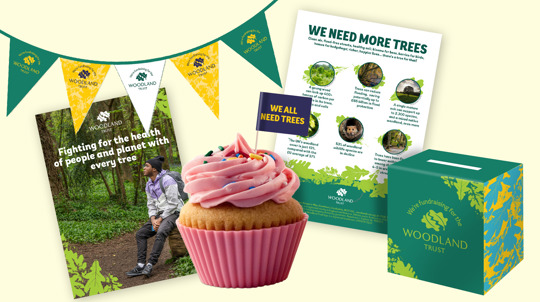 Woodland Trust downloadable fundraising resources