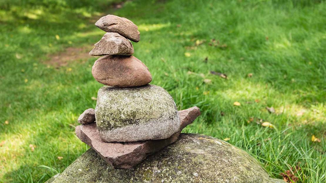 Mini Cairn At Huntly Wood