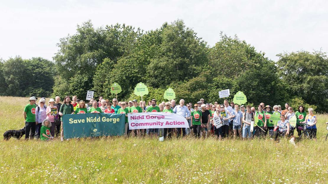 Supporters of Nidd Gorge