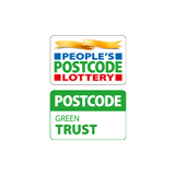 People's Postcode Lottery and Postcode Green Trust logos 