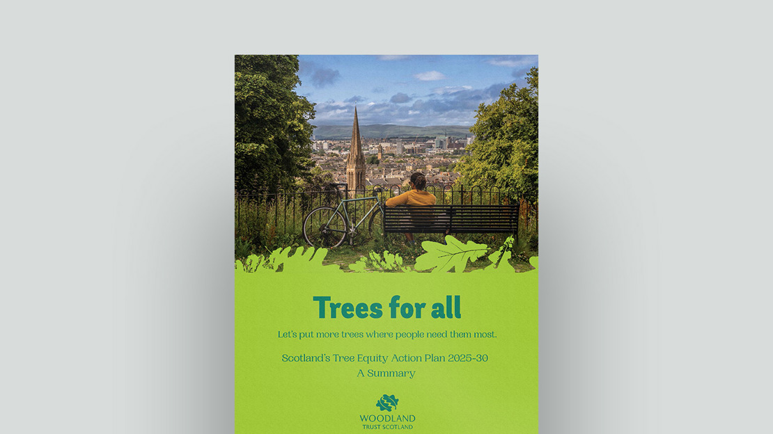Scotland's Tree Equity Action Plan 2025-30 A Summary Document Cover